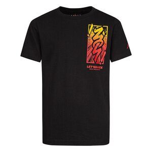 Jordan Boys Zion Lets Dance Tee (Little Kids) Black 5 (Little Kid)